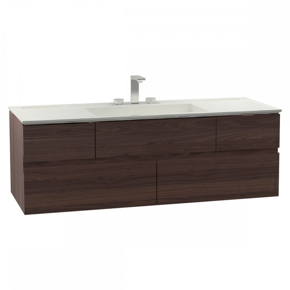 Vitra Lavabo dolabı, infinit lavabolu, 120 cm